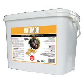 Ratimor monitoring saszetki 10 g, wiaderko 5 kg
