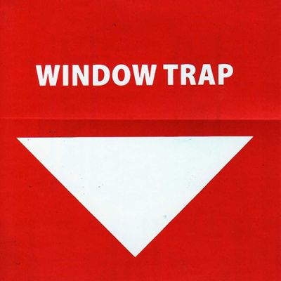 Naklejka na ścianę WINDOW TRAP, 1 szt.