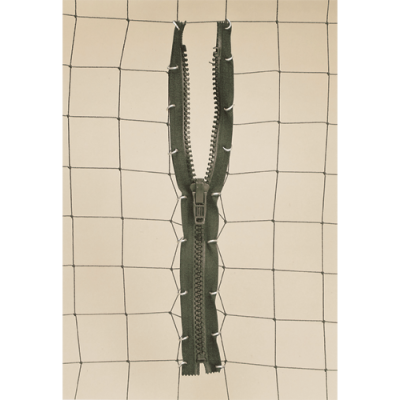 Zamek błyskawiczny do siatki, piaskowy, 2 m